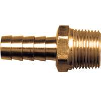 Male Hose Connector, Brass, 3/4" x 3/4" QF083 | Pryde Industrial Inc.