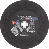 Ripcut™ Stainless Steel & Steel Cut-Off Wheel for Stationary Saws, 12" x 1/8", 1" Arbor, Type 1, Aluminum Oxide, 5100 RPM YC431 | Pryde Industrial Inc.