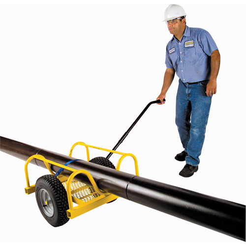 Cricket Pipe Buggy, 1000 lbs. Load Capacity Pryde Industrial Inc.