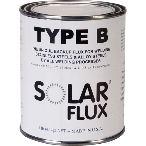 Flux de support Type B, Canette Pryde Industrial Inc.