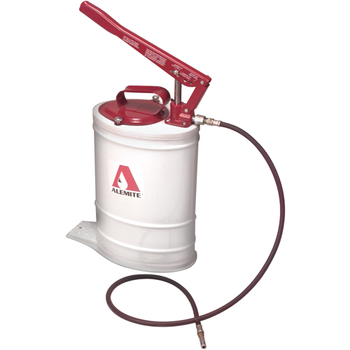 Manual Lubrication Pumps - Multi-Pressure Bucket Pumps, 1/3 oz./Stroke, Cast Iron Pryde Industrial Inc.