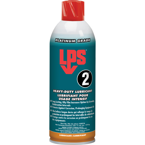 2&reg; Heavy-Duty Lubricant, Aerosol Can Pryde Industrial Inc.