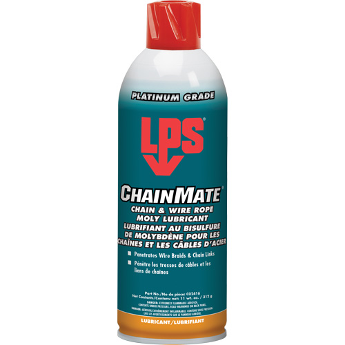 Chainmate&reg; Chain & Wire Rope Lubricant, Aerosol Can Pryde Industrial Inc.