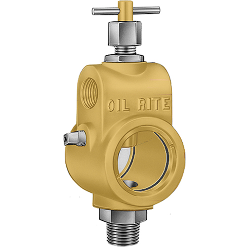 Bulls-Eye Sight Feed Valve Pryde Industrial Inc.