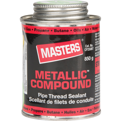 Metallic Compound, Brush-Top Can, 250 ml, 0° C - 287° C (32° F - 550° F) Pryde Industrial Inc.