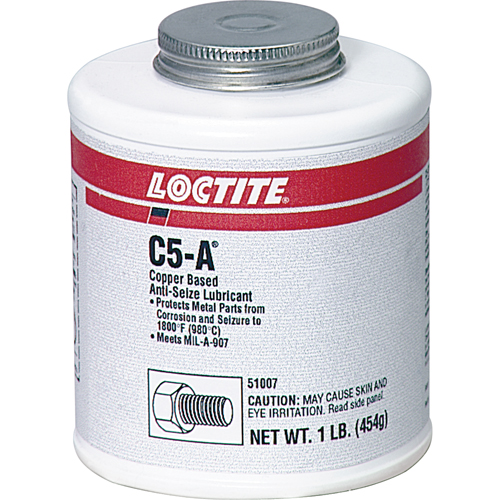 Antigrippant &agrave; base de cuivre C5-A, 543 g, Canette &agrave; dessus brosse, 1800°F (982°C) Temp&eacute;rature max. Pryde Industrial Inc.