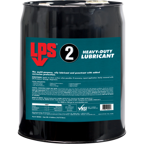 Lubrifiant surpuissant 2, Seau Pryde Industrial Inc.