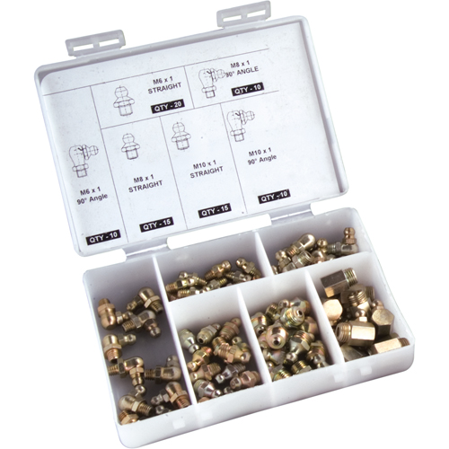 Jeu de raccords graisseurs, 80 mcx Pryde Industrial Inc.