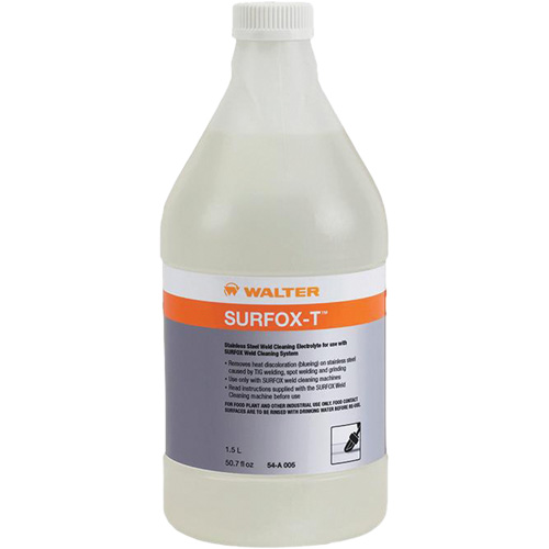SURFOX-T Weld Cleaner, 1.5 L, Bottle Pryde Industrial Inc.