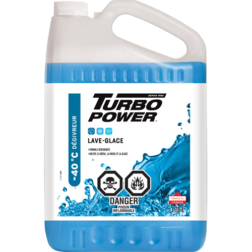 Liquide lave-glace toutes saisons Turbo Power, Cruche, 3,78 L Pryde Industrial Inc.