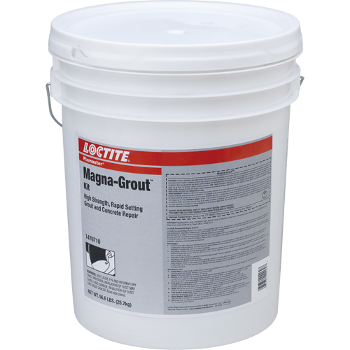 Produit de r&eacute;paration du b&eacute;ton Magna-Grout Fixmaster, Seau Pryde Industrial Inc.