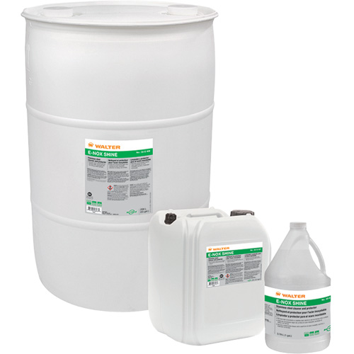 Nettoyant et protecteur de surface en acier inoxydable E-Nox Shine, 20 L, Seau Pryde Industrial Inc.