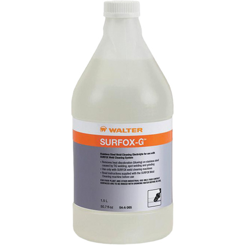 Nettoyant pour soudures SURFOX-G, Bouteille Pryde Industrial Inc.
