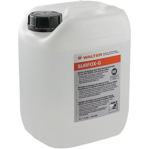 Nettoyant pour soudures SURFOX-G, Bouteille Pryde Industrial Inc.