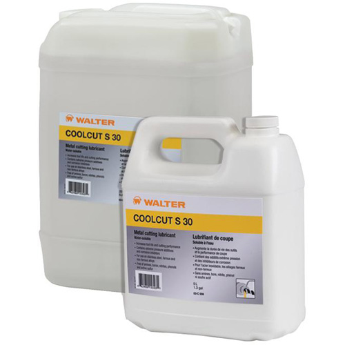 COOLCUT S-30 Water-Miscible Cutting Lubricant, 208 L Pryde Industrial Inc.
