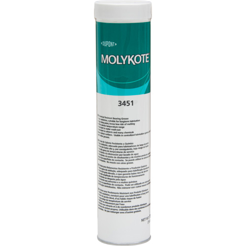 Graisse de roulement Molykote 3451, 550 g, Cartouche Pryde Industrial Inc.