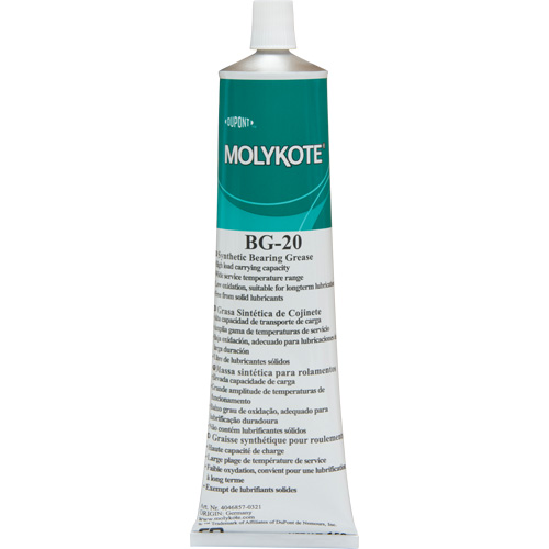 Graisse de roulement haute performance Molykote BG 20, 150 g, Bouteille Pryde Industrial Inc.