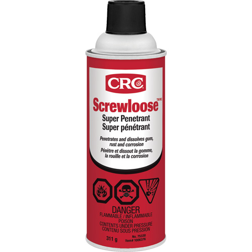 ScrewlooseTM Super Penetrant, Aerosol Can, 312 g Pryde Industrial Inc.