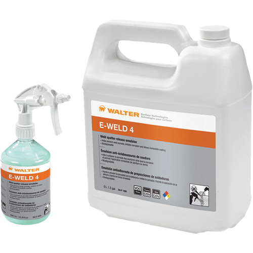&eacute;mulsion anti-&eacute;claboussures de soudure E-Weld 4, Cruche Pryde Industrial Inc.