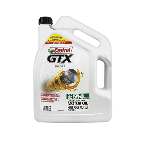 GTX&reg; DIESEL 15W40 Motor Oil, 5 L, Jug Pryde Industrial Inc.