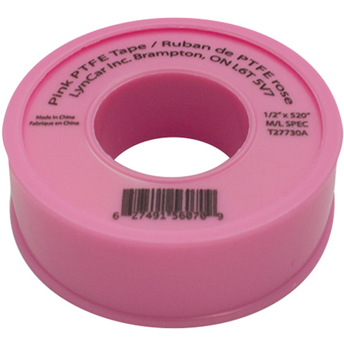 Ruban de Teflon, 520" lo x 1/2" la, Rose Pryde Industrial Inc.