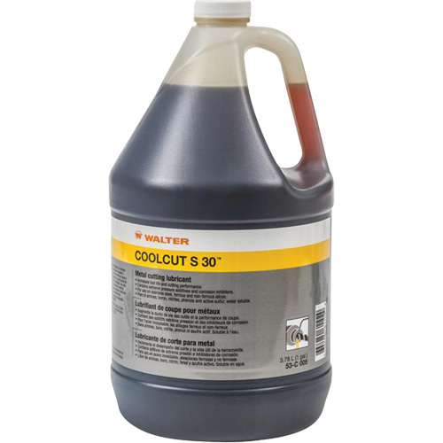 Coolcut S-30 Water-Miscible Cutting Lubricant, Jug Pryde Industrial Inc.