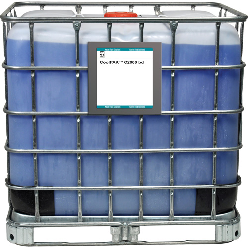 Liquide pour le travail des m&eacute;taux synth&eacute;tique CoolPAK, R&eacute;servoir GRV Pryde Industrial Inc.