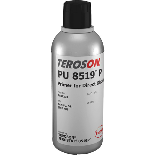 Teroson&reg; PU 8519 P Glass Primer & Activator, 500 ml, Bottle Pryde Industrial Inc.