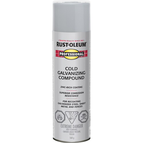 Cold Galvanizing Compound Spray, Aerosol Can Pryde Industrial Inc.
