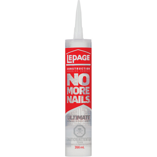 Adh&eacute;sif pour la construction No More Nails Pryde Industrial Inc.