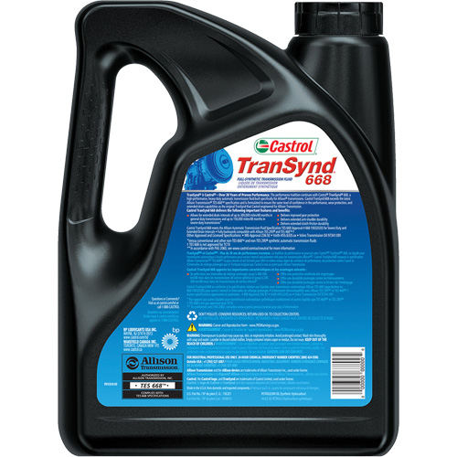 Liquide de transmission automatique enti&egrave;rement synth&eacute;tique TranSynd 668 Pryde Industrial Inc.