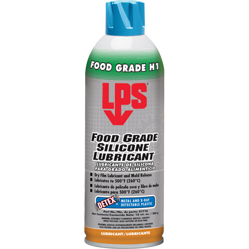 Detex&reg; Food Grade Silicone Lubricant, Aerosol Can Pryde Industrial Inc.