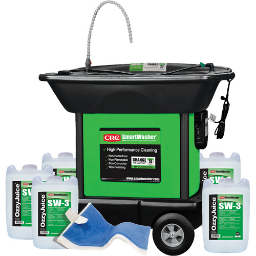 Trousse de bassin de nettoyage de pi&egrave;ces lourd SmartWasher SW-337 Pryde Industrial Inc.