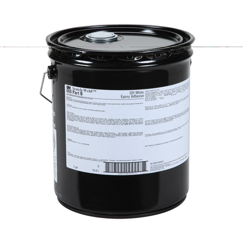 Adh&eacute;sif Scotch-Weld, 5 gal., Seau, Deux composants, Blanc cass&eacute; Pryde Industrial Inc.