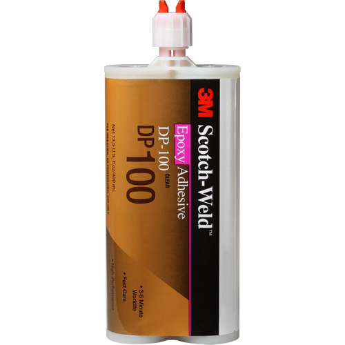 Scotch-Weld Adhesive, 400 ml, Cartridge, Two-Part, Clear Pryde Industrial Inc.
