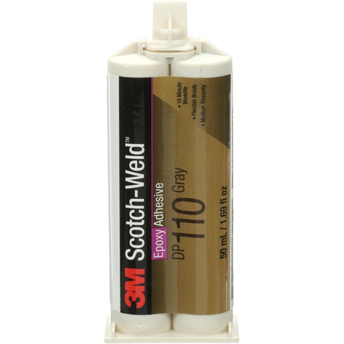 Adh&eacute;sif Scotch-Weld, 1,64 liq. oz., Cartouche, Deux composants, Gris Pryde Industrial Inc.