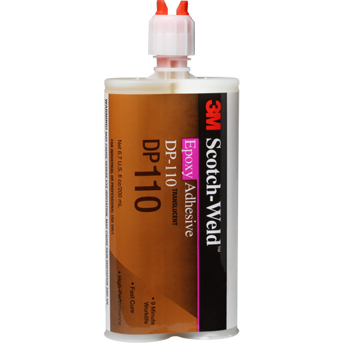 Adh&eacute;sif Scotch-Weld, 200 ml, Cartouche, Deux composants, Translucide Pryde Industrial Inc.