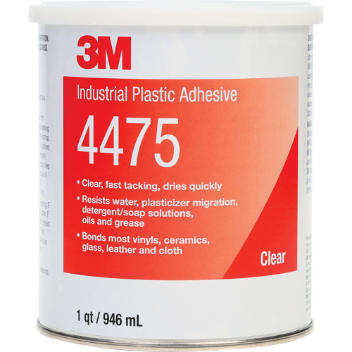 Adh&eacute;sif industriel pour les plastiques Scotch-Weld Pryde Industrial Inc.