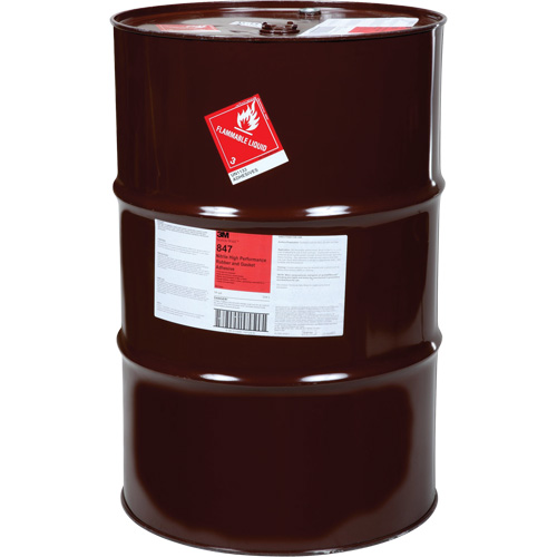 Scotch-Weld Nitrile High-Performance Rubber & Gasket Adhesive, Drum, Brown Pryde Industrial Inc.
