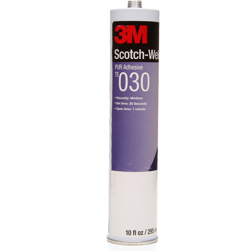 Scotch-Weld PUR Adhesive, 10 oz., Cartridge, Clear Pryde Industrial Inc.