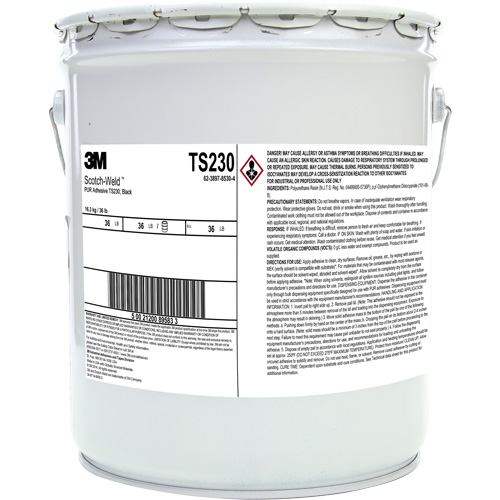 Scotch-Weld PUR Adhesive, 5 gal, Pail, Clear Pryde Industrial Inc.