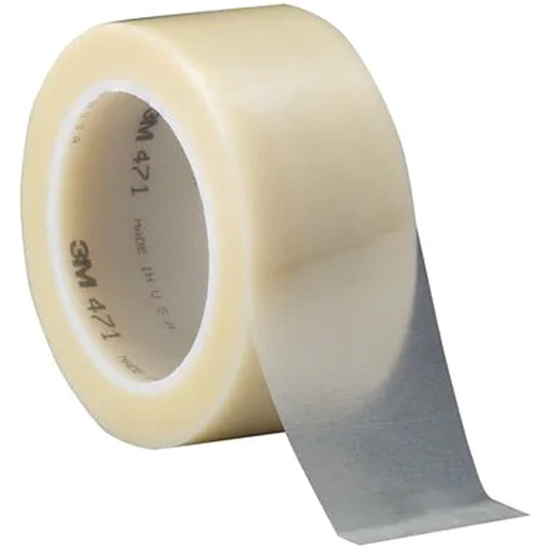 Ruban en vinyle 471, 102 mm (4") la x 32,9 m (108') lo, 5,3 mils, Jaune Pryde Industrial Inc.