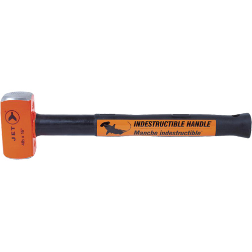 USH-416 Masse &agrave; manche indestructible pour usage tr&egrave;s intensif, 4 lb, 16", Prise Acier plein Pryde Industrial Inc.