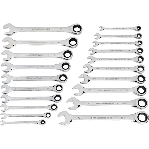72-Tooth Combination Wrench Set Pryde Industrial Inc.