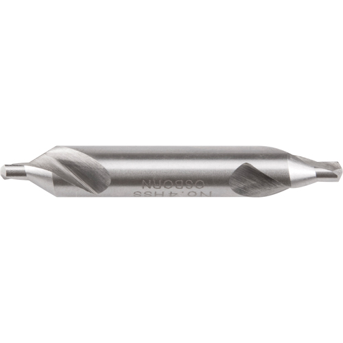 Combined Drill & Countersink, #4, High Speed Steel Pryde Industrial Inc.