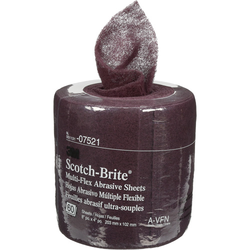 Scotch-Brite Sheet Rolls, Very Fine, 8" W x 6-2/3 yd. L Pryde Industrial Inc.