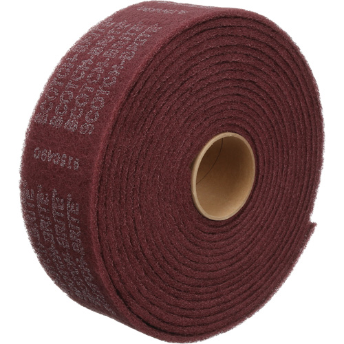 Ruban de nettoyage et de finition Scotch-Brite, Fin, 6" la x 30' lo Pryde Industrial Inc.