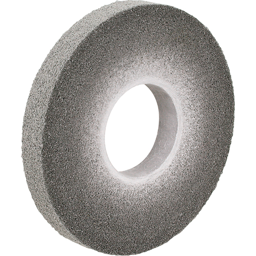 Meules d'&eacute;barbage EXL Scotch-Brite, 8" x 2", Arbre de 3", Oxyde d'aluminium Pryde Industrial Inc.