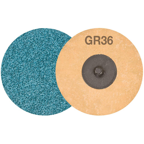 Disque de ponçage TWIST TOPCUT, 3" dia., Grain 36, Zirconium Pryde Industrial Inc.