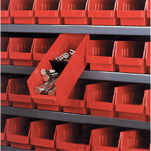 Bacs de rangement pour tablettes, 8-3/8" la x 4" H x 11-5/8" p, Bleu, Capacit&eacute; 30 lb Pryde Industrial Inc.